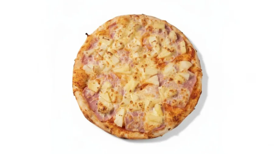 Pizza Hawai so šunkou a ananásom